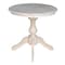 International Concepts Round 30 in Round Top Pedestal Table, 28.9 inH, Unfinished, 30 W, 30 L, 28.9 in H, Wood, Unfinished K-30RT-11B - alternate 6